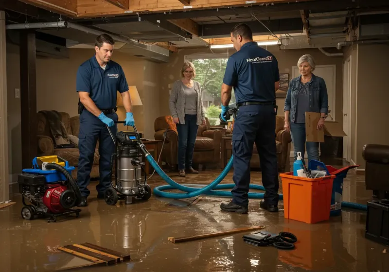 Basement Water Extraction and Removal Techniques process in Belmont Estates, VA